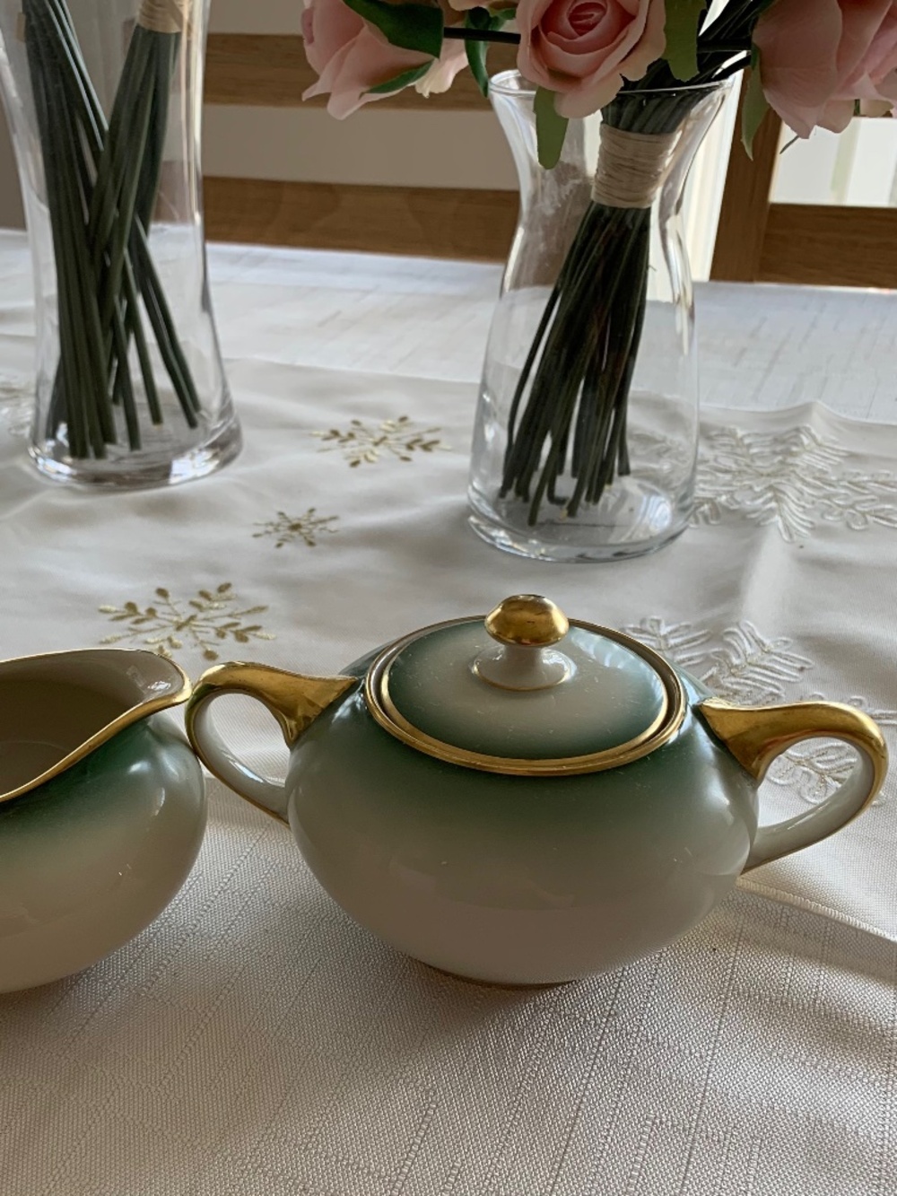 Rosenthal vintage creamer and sugar bowl set